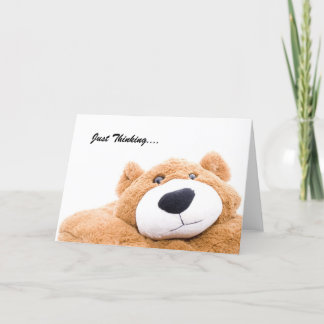 Denken Sie nur darüber nach, wie viel ich Sie Lieb Feiertagskarte