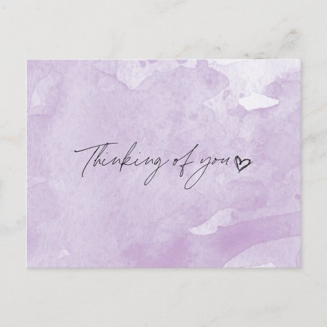 Denken Sie Postkarte (Vorderseite)