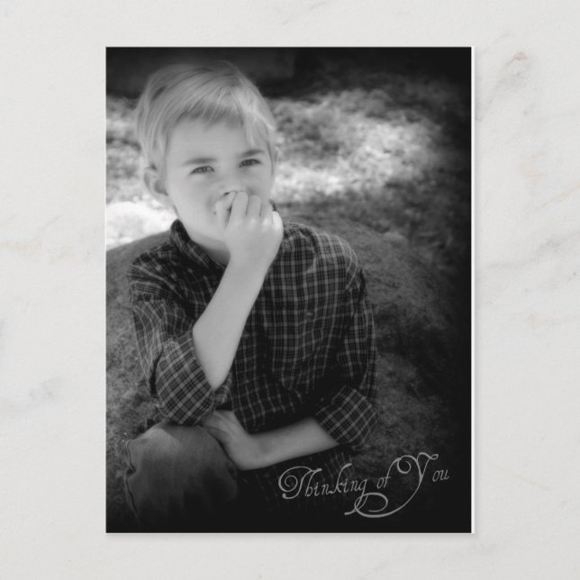 Denken Sie Postkarte (Vorderseite)