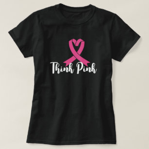 Denken Sie rosa - Hoffnung tragen, Kraft verbreite T-Shirt
