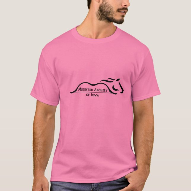 Denken Sie Rosa!! T-Shirt (Vorderseite)