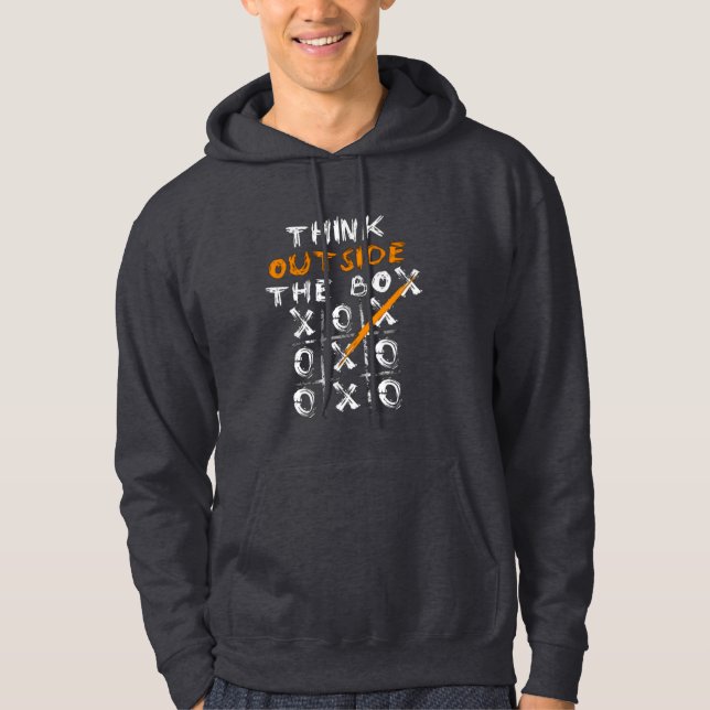 Denken Sie Seite an Hoodie nach (Vorderseite)