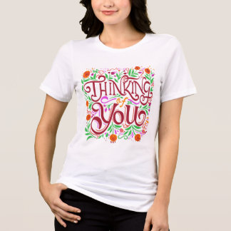 Denken Sie Tri-Blend Shirt