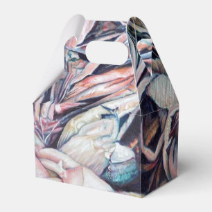 Denken Sie über den Kasten nach Geschenkschachtel