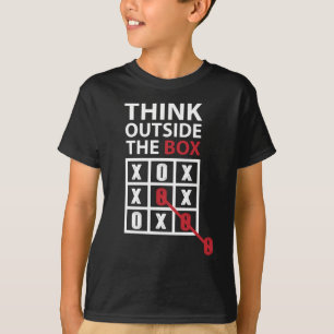 Denken Sie über den Kasten nach T-Shirt