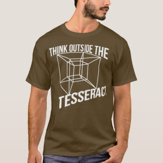 Denken Sie über die Tesseract Box Novelty nach. T-Shirt
