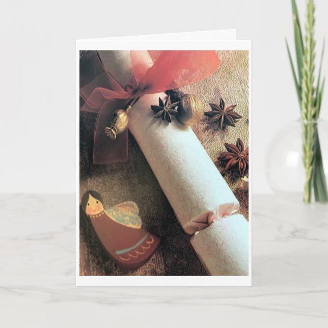 DENKEN SIE UND WOLL ZU SAGEN "NUR WEIHNACHTEN" KARTE (Vorderseite)