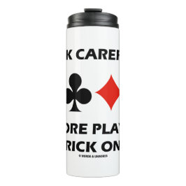 Denken Sie vorsichtig, bevor Sie Trick One Brick s Thermosbecher