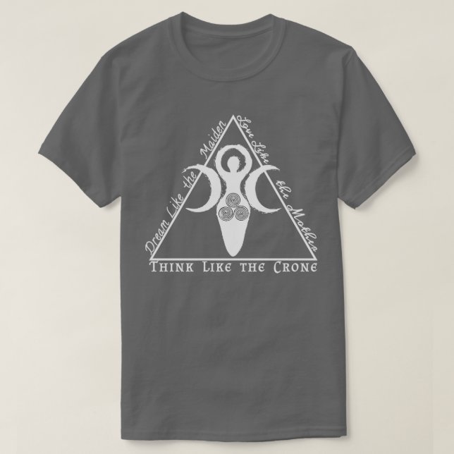 Denken Sie wie das Crone Classic TShirt (Design vorne)