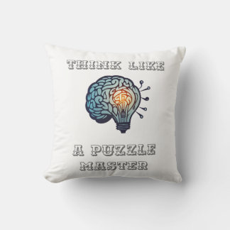 Denken Sie wie ein Puzzle-Meister Kissen