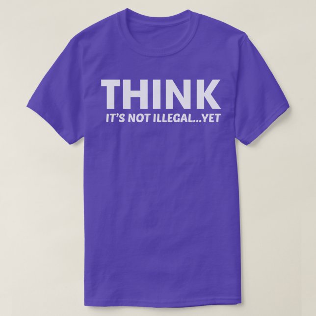 Denken T-Shirt (Design vorne)