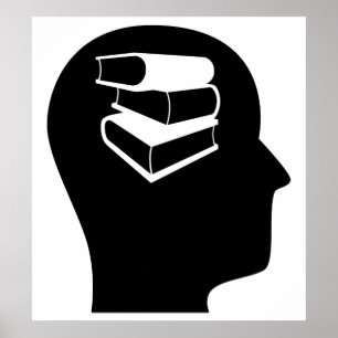 Denken über Bibliotheksarbeit Poster