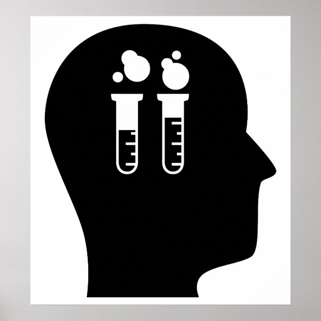 Denken über Chemie Poster (Vorne)