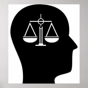 Denken über das Recht Poster