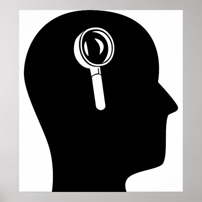 Denken über forensische Wissenschaft Poster (Vorne)