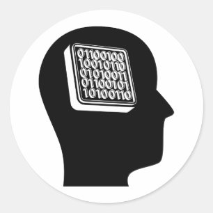 Denken über Software Engineering Runder Aufkleber