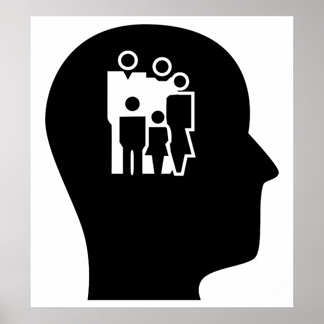 Denken über soziale Arbeit Poster (Vorne)