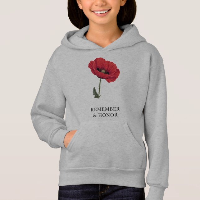 Denken und Ehre Hoodie (Vorderseite)