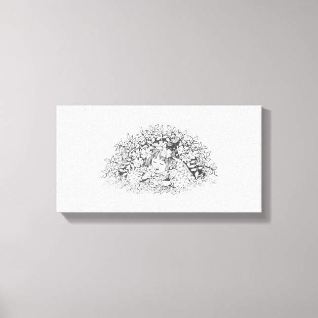 Denken - Vintage Image Leinwanddruck (Vorderseite)