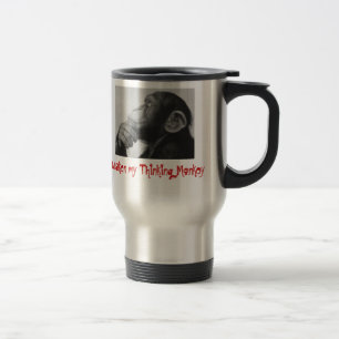 Denkende Affe-Tasse Reisebecher