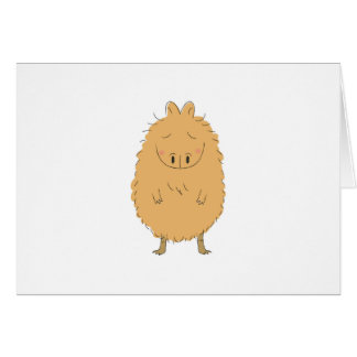 Denkender Capybara