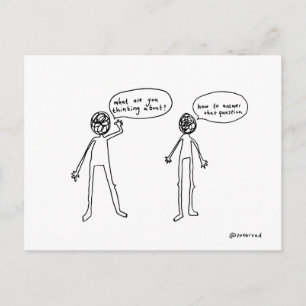 Denkkarte Postkarte