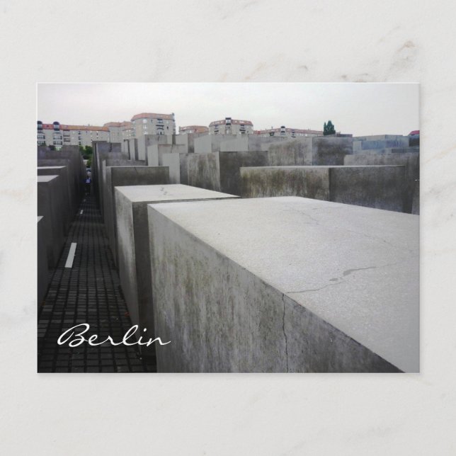 denkmal berlin postkarte (Vorderseite)