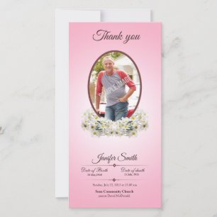 Denkmal danken Ihnen Foto-Karte Dankeskarte