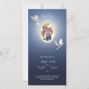 Denkmal danken Ihnen Foto-Karte Dankeskarte