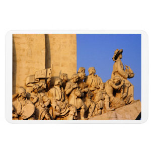 Denkmal der Entdeckungen Detail, Lissabon Portugal Magnet