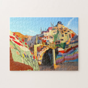 Denkmal der Errettung Kalifornien. Puzzle