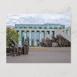 Denkmal des Warschauer Aufstands Postkarte