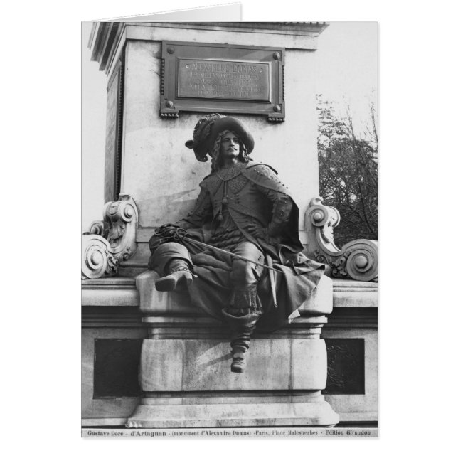 Denkmal für Alexandre Dumas Pere, d'Artagnan (Vorne)