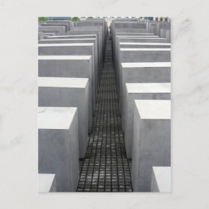 Denkmal für den Holocaust Postkarte