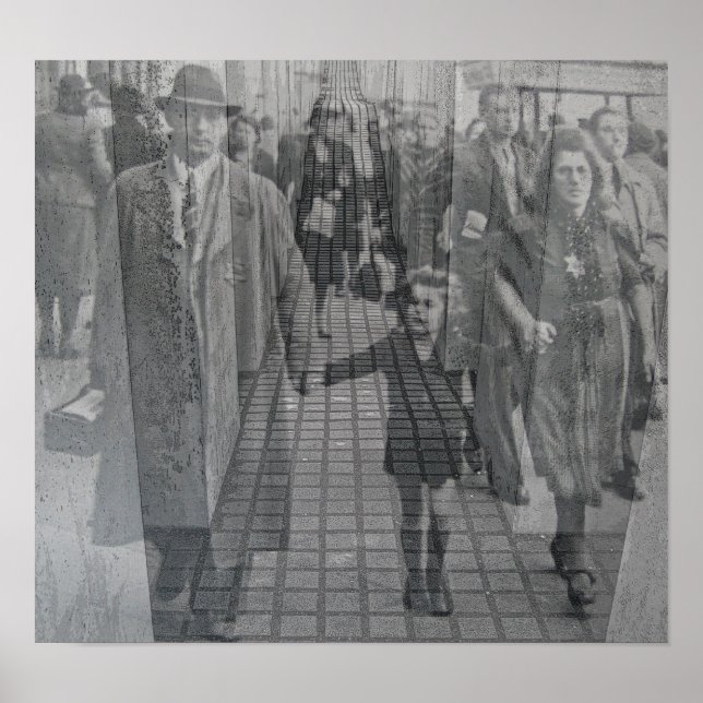 Denkmal für den jüdischen Holocaust, Berlin (j5pst Poster (Vorne)