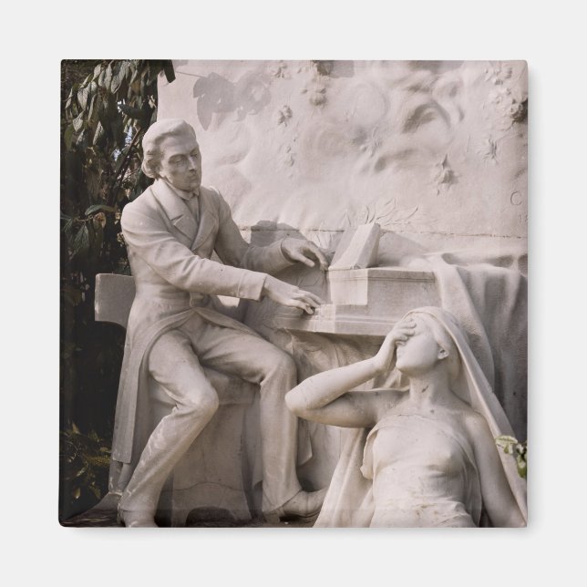 Denkmal für Frederic Chopin Magnet (Vorne)