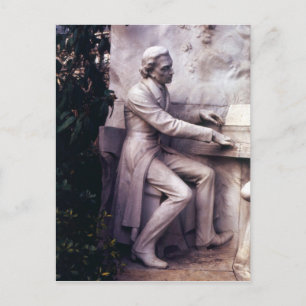 Denkmal für Frederic Chopin Postkarte