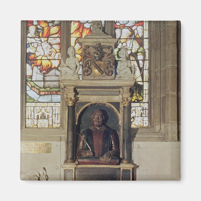 Denkmal für William Shakespeare c.1616-23 Magnet (Vorne)