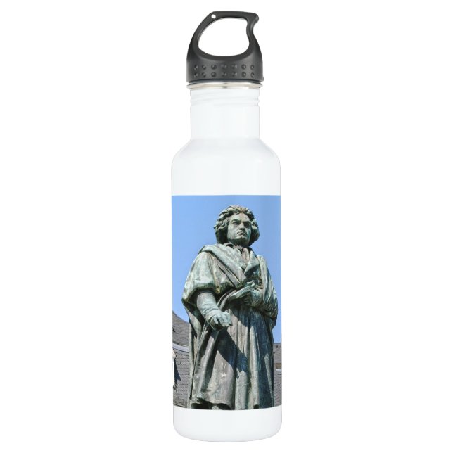Denkmal von Ludwig van Beethoven in Bonn Trinkflasche (Vorderseite)