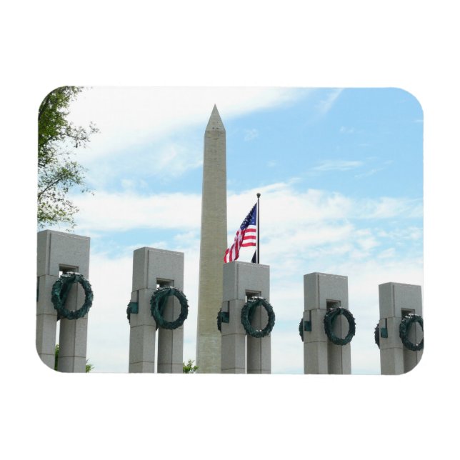 Denkmal von Washington und Gedenkstätte des Zweite Magnet (Horizontal)