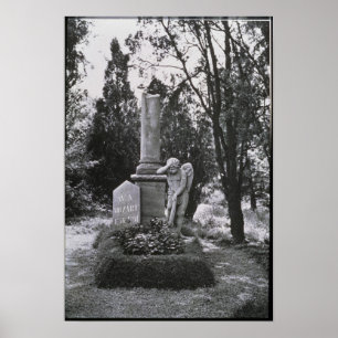 Denkmal zu Wolfgang Amadeus Mozart Poster