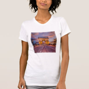 Denkmäler   Arc de Triomphe, Paris Frankreich T-Shirt