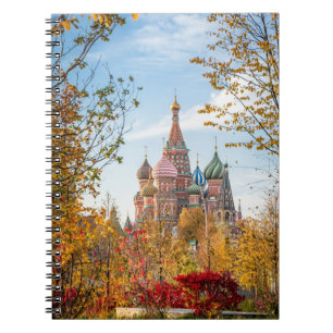 Denkmäler Basilische Kathedrale Moskau Notizblock