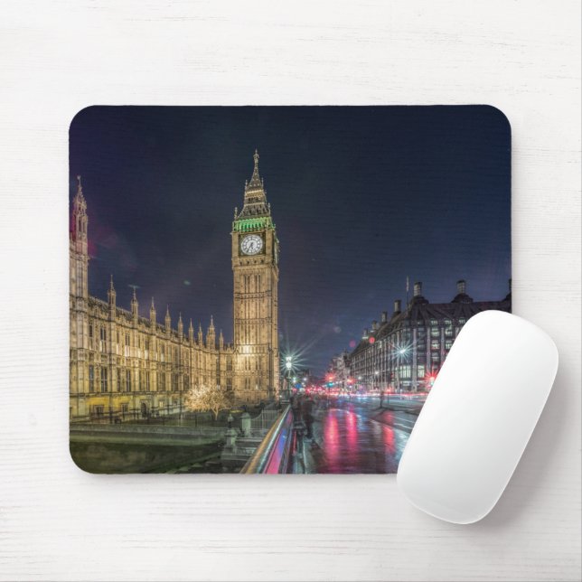 Denkmäler Big Ben at Night Mousepad (Mit Mouse)