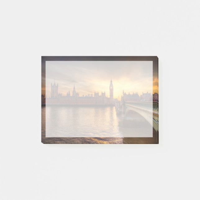 Denkmäler Big Ben & Houses of Parliament Post-it Klebezettel (Vorderseite)