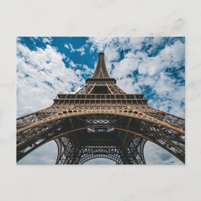 Denkmäler | Blick auf den Eiffelturm Postkarte (Vorderseite)