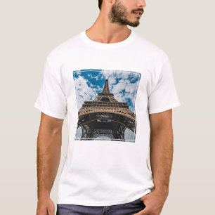 Denkmäler Blick auf den Eiffelturm T-Shirt