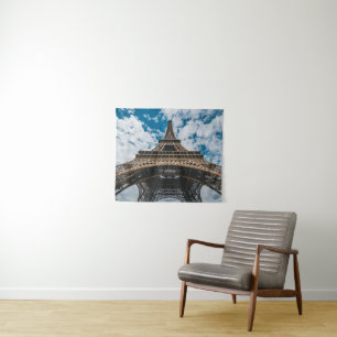 Denkmäler Blick auf den Eiffelturm Wandteppich