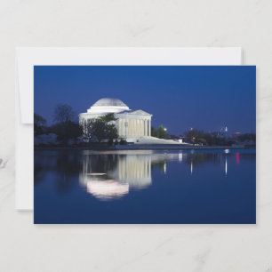 Denkmäler   Das Jefferson Memorial Dankeskarte