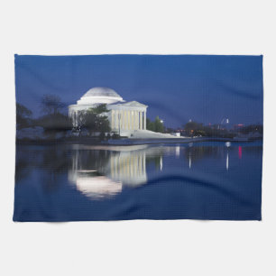 Denkmäler   Das Jefferson Memorial Geschirrtuch